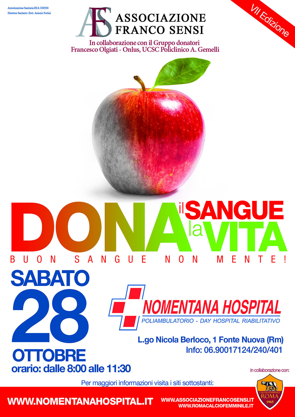 DONA IL SANGUE - OTTOBRE 2017